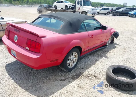 2007 Ford Mustang V6 Deluxe/V6 Premium из США, поврежденный, VIN 1ZVFT84N375235279